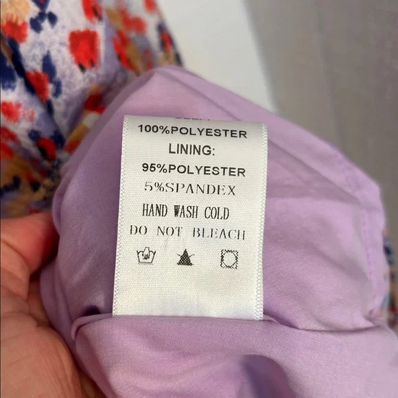 Ces Femme Puff Sleeve Boutique Mini Dress New with tags size medium - Picture 7 of 8